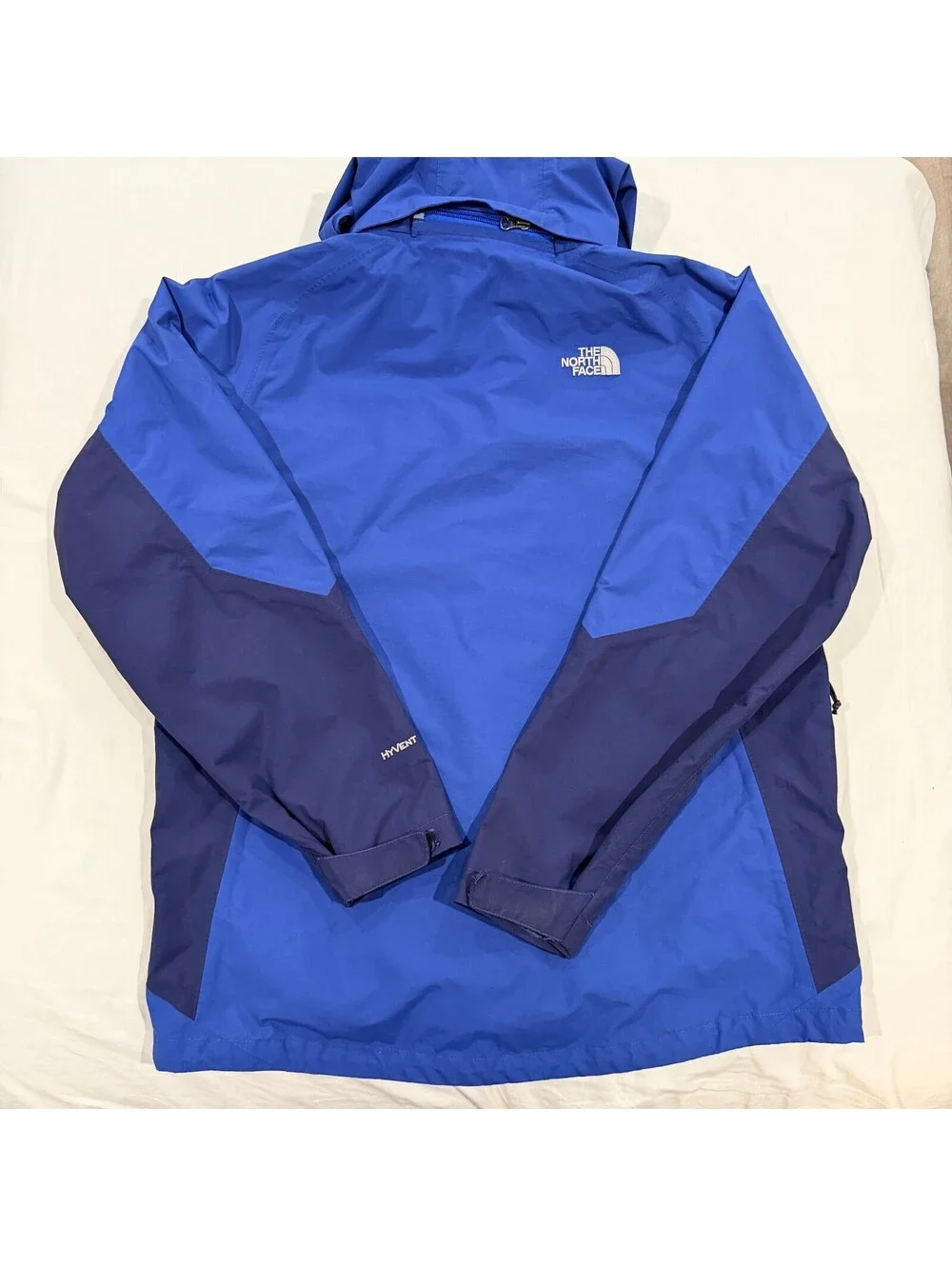 The North Face HyVent hooded waterproof shell jacket, style AFXD, Fall 2010.